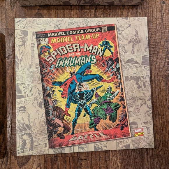 Marvel Comics Spider-Man Wall Decor by Artissimo 4 canvas set - Picture 5 of 6